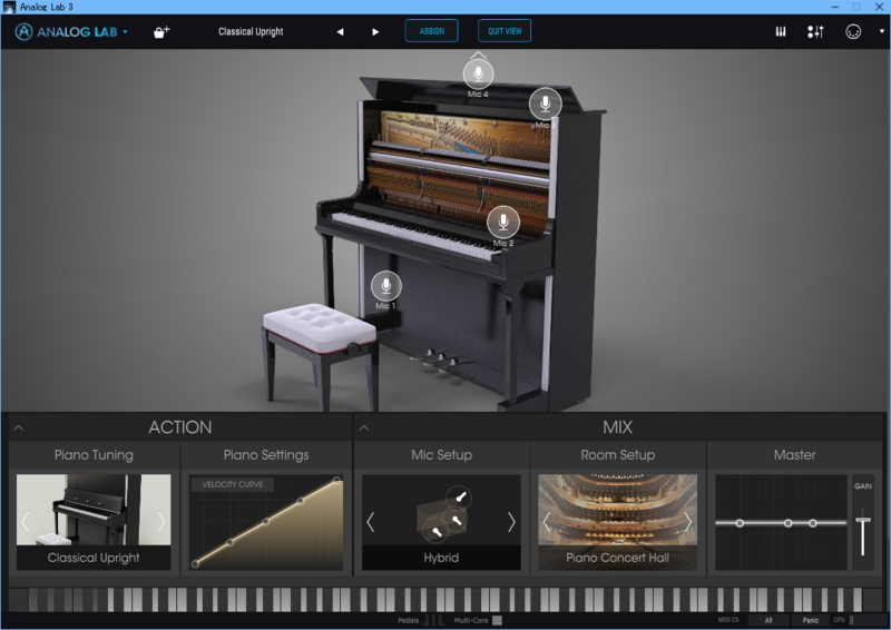 Analog Lab 3でPiano V