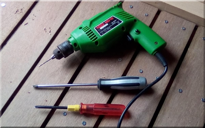 お風呂場のスノコ作成 そのに