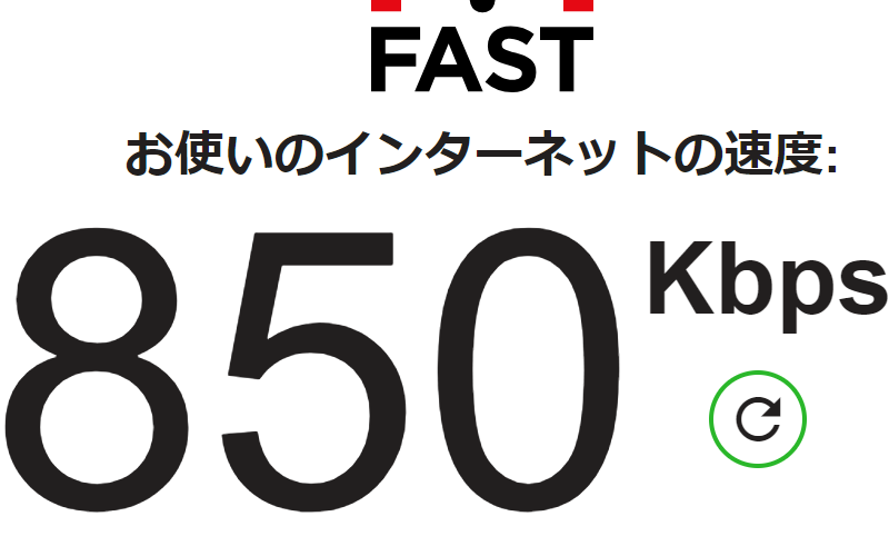 YBB回線不調？ 朝