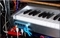 PX-200の端に固定したUSBハブ