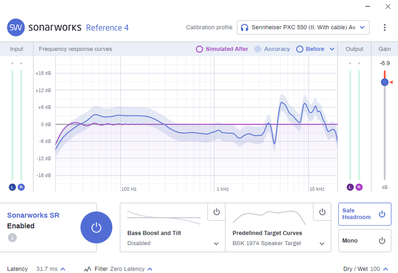 Sennheiser PXC 550 (II, With cable) Average.swhp