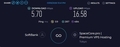 本日のSoftBank Air SPEEDTEST