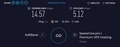 本日のSoftBank Air SPEEDTEST