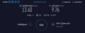 本日のSoftBank Air SPEEDTEST