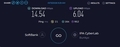本日のSoftBank Air SPEEDTEST