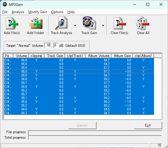 Mp3gain Program MP3Gainでゲイン調整 あんど More Electric Keys Released - by mitsubamushi(by みつばむし)