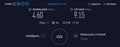 本日のSoftBank Air SPEEDTEST