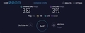 本日のSoftBank Air SPEEDTEST