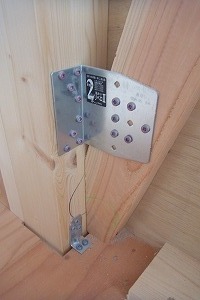 倉敷市玉島の家 金物状況