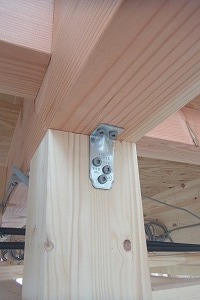 倉敷市玉島の家 金物状況