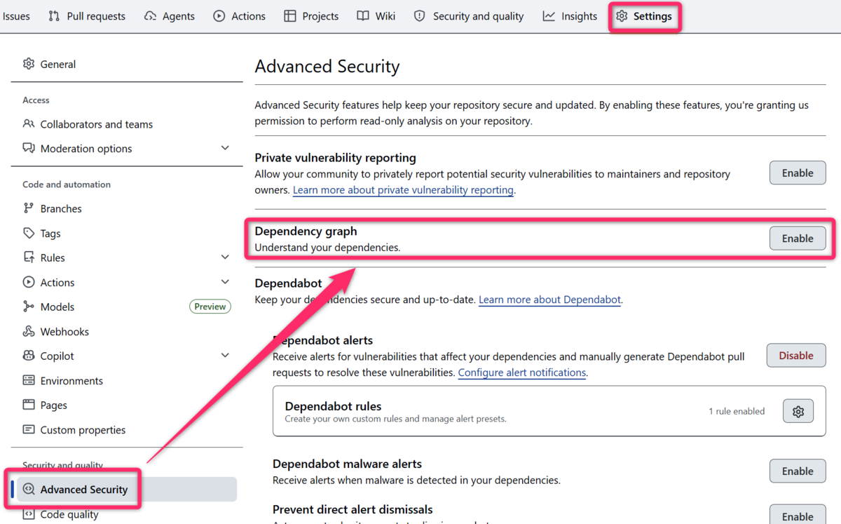 ghas-bootcamp リポジトリで学ぶ GitHub Advanced Security ~Dependabot 編 ...