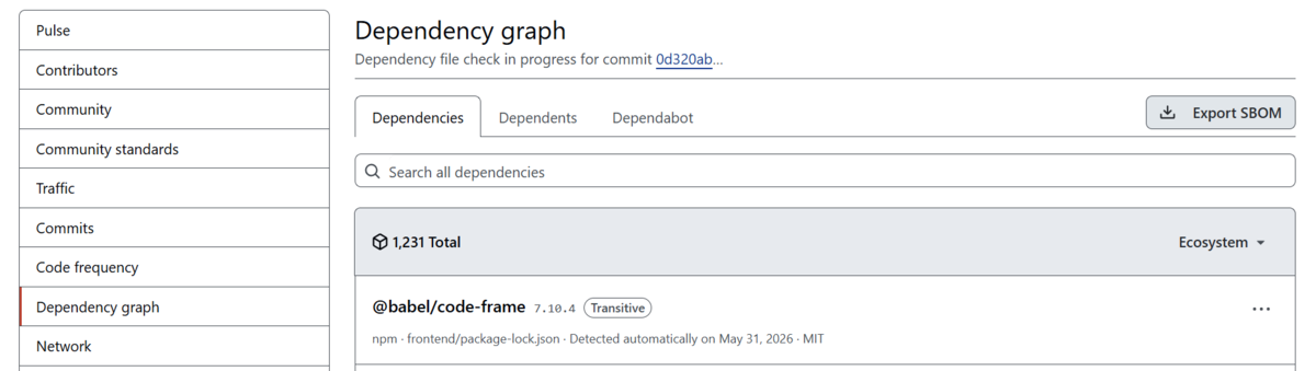 ghas-bootcamp リポジトリで学ぶ GitHub Advanced Security ~Dependabot 編 ...