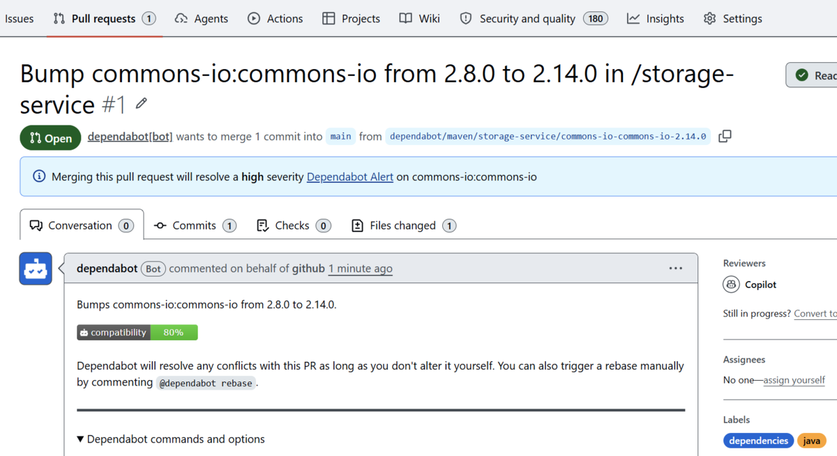 ghas-bootcamp リポジトリで学ぶ GitHub Advanced Security ~Dependabot 編 ...
