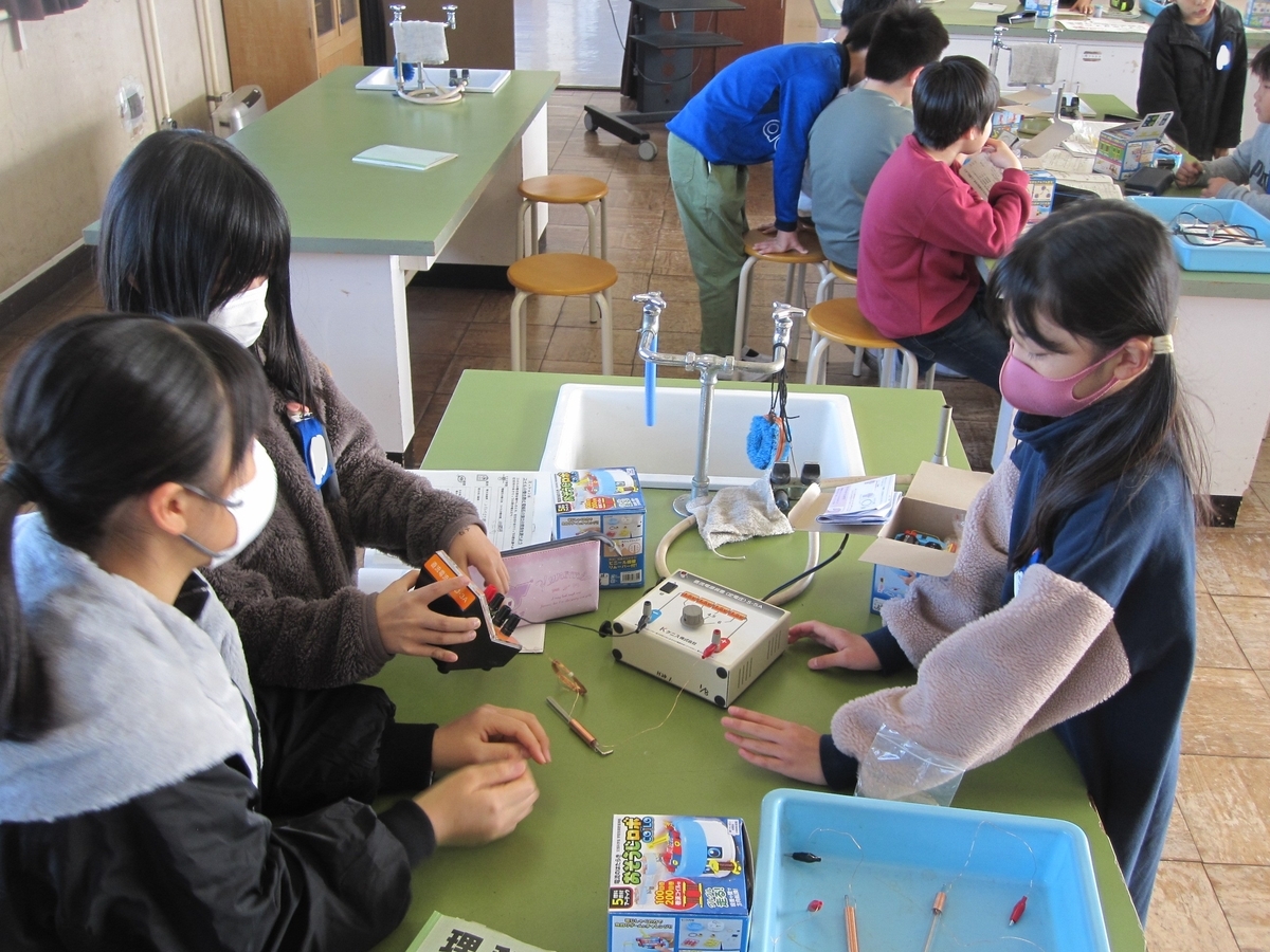 12／9 5年生理科「電流が生み出す力」 - 三ツ池小学校 ～Diary～