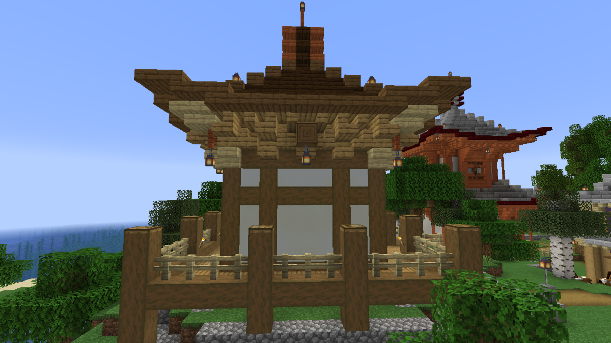 24 村に寺を建てました ワールド2 みつめの のんびりマイクラ生活 24 村に寺を建てました ワールド2 みつめの のんびりマイクラ生活