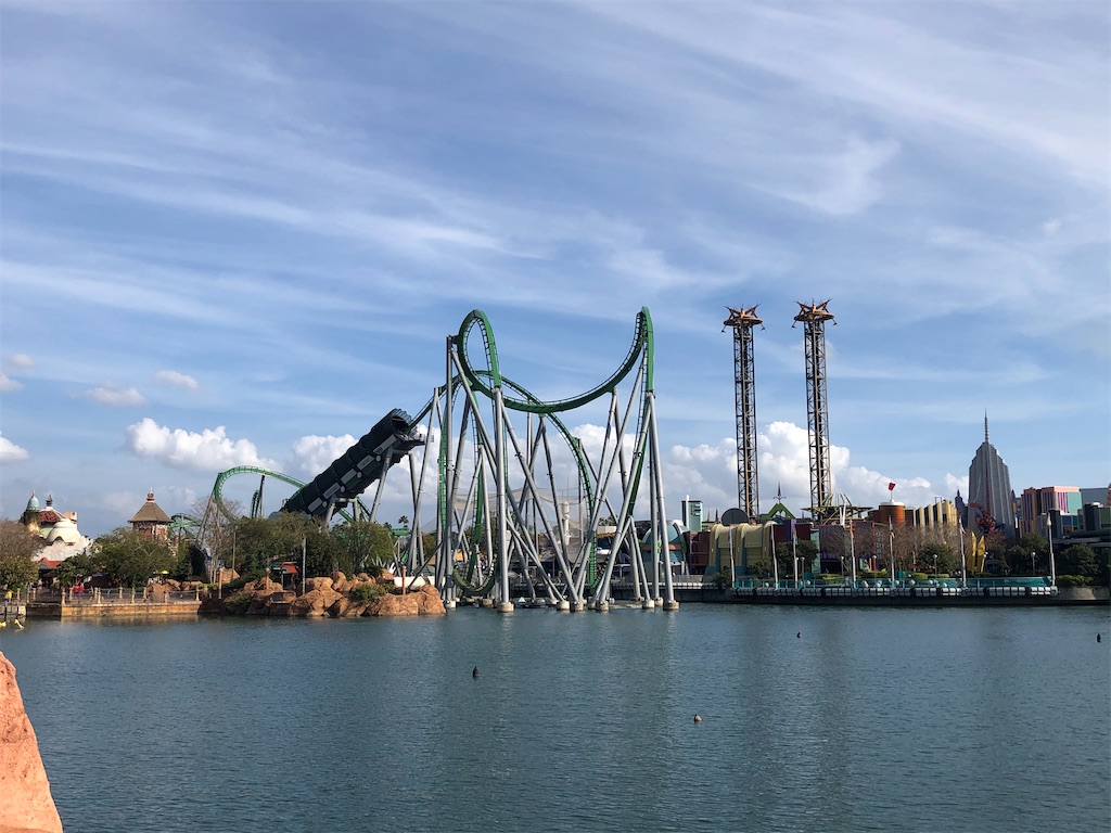 年フロリダ旅行day8 ユニバ2日目エクスプレスパスを駆使してアトラクション三昧からのハリポタナイトショー みゅみゅのぶらり旅