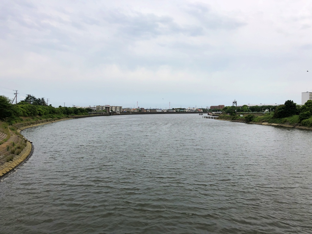 江戸川　風景　旧江戸川 旧江戸川の歴史と風景 江戸川水門と常夜灯 - 江戸川フォトライブ