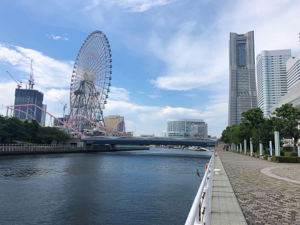 大岡川を歩く 横浜みなとみらいから遡って源流まで 散歩の途中