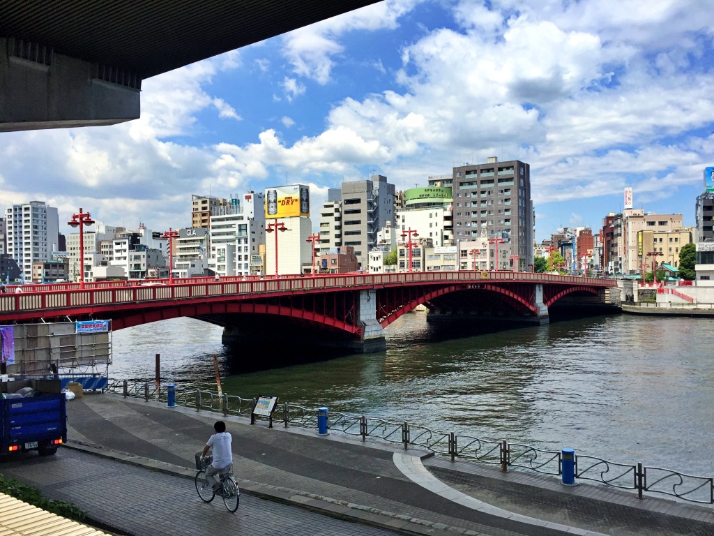 東京の水辺 橋のある風景 - 散歩の途中