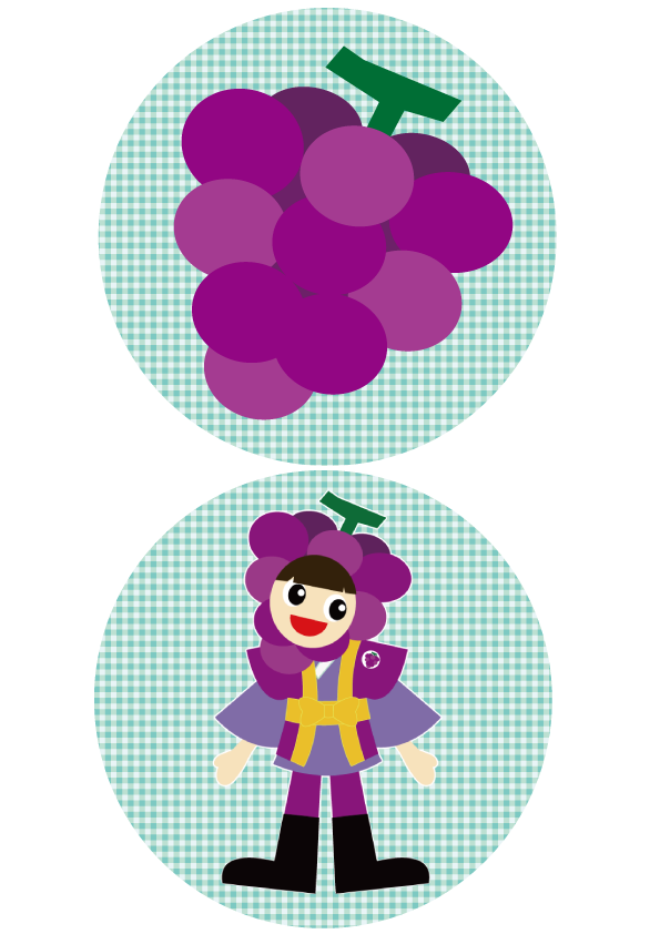 【くだものたろう】無料イラスト型紙素材☆幼稚園・保育園・お家保育など♪簡単にDLして作れるよ