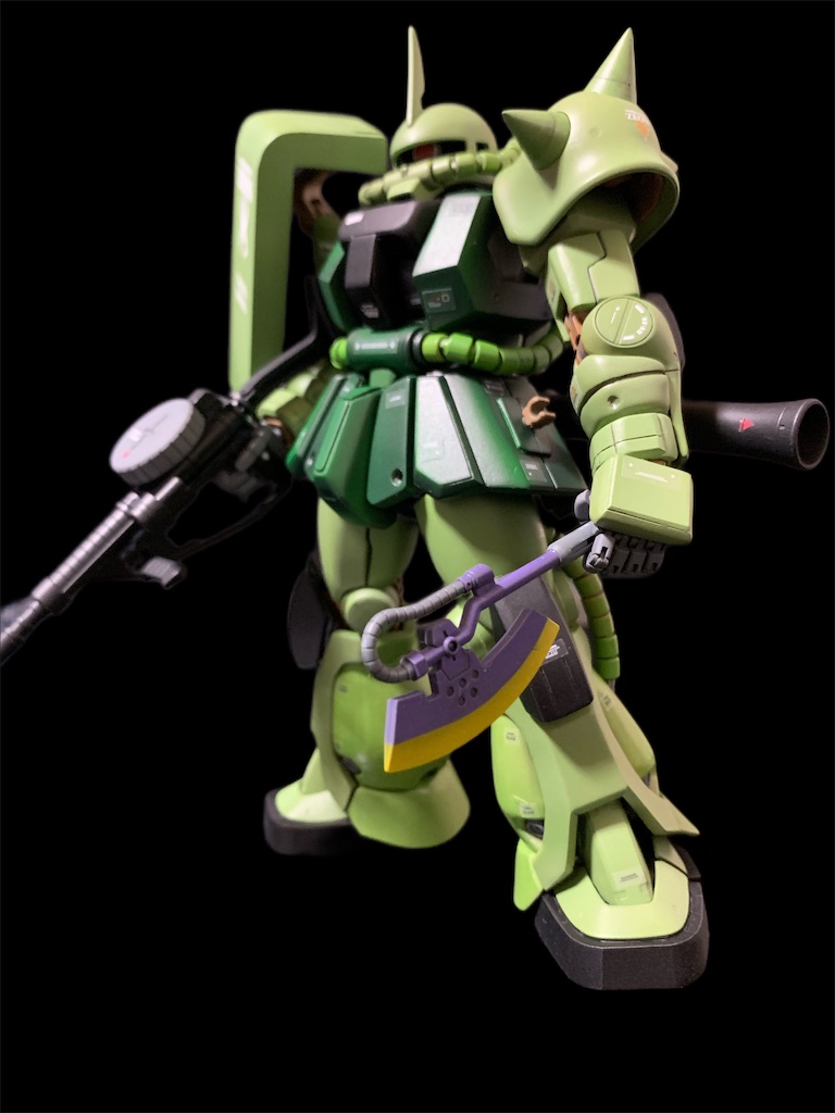 MG 1/100 MS-06S シャア専用ザク Ver.2.0（量産機カラー改修