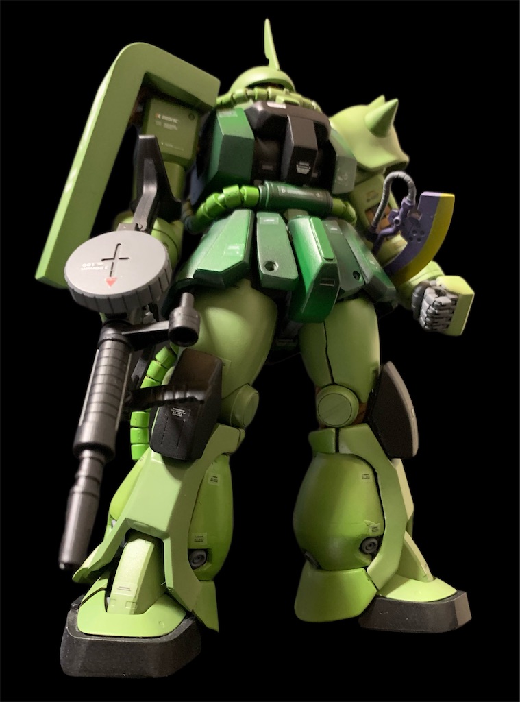 MG 1/100 MS-06S シャア専用ザク Ver.2.0（量産機カラー改修