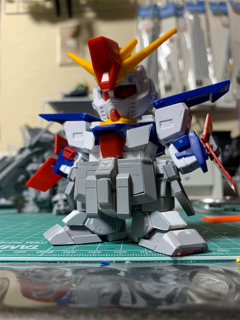 ＢＢ戦士212　ZZガンダム ダブルゼーダガンダムプラモデル SDガンダムBB戦士ZZガンダムレビュー！4段変形可変型モビル