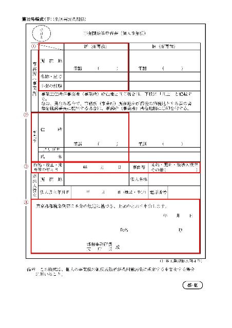 忘れてませんか 消費税の届出書 書き方解説 福岡市の税理士が解説