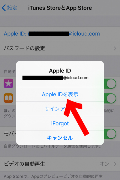 iPhoneでの大阪チャンネル解約方法3