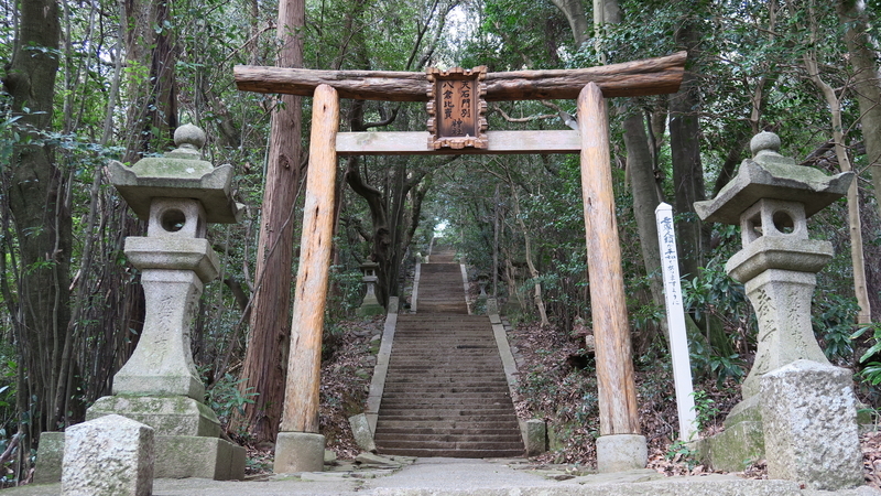 不詳/作者不詳/神社/祠図/布袋屋掛軸HBー772 20230208阿波国一宮論社 天石門別八倉比売神社 - miyajundesu blog