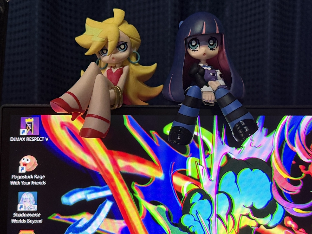 パンストのモニタートップフィギュアを入手した話。 - みやの隠れ家＋