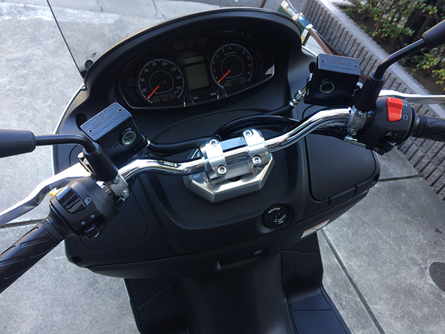 パーツレビュー】SUZUKI BURGMAN 200 KIJIMA ハンドルブラケット