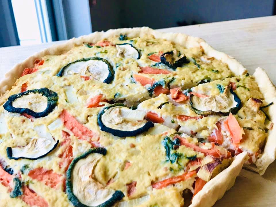とっても美味しいお豆腐キッシュ!