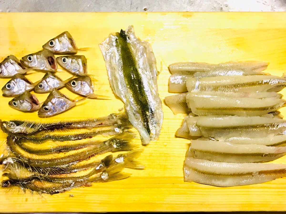 おせち料理22 チカのお刺身 昆布締め 酢締め Miyoのハンドメイドレポ