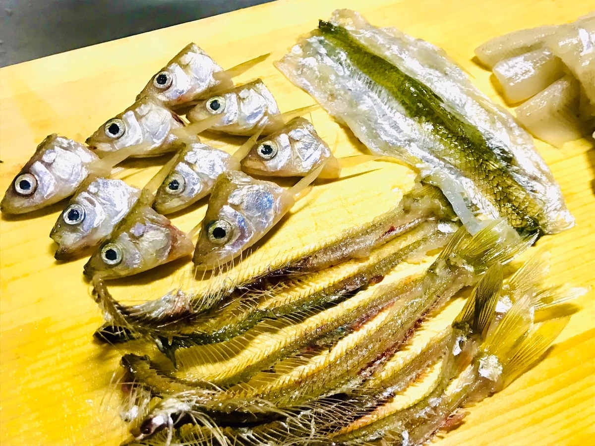 おせち料理22 チカのお刺身 昆布締め 酢締め Miyoのハンドメイドレポ