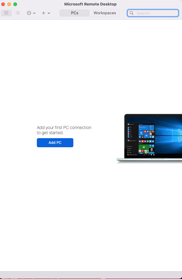 Microsoft Remote Desktopにて接続時にフルスクリーン化するのを解除する miyohide's blog