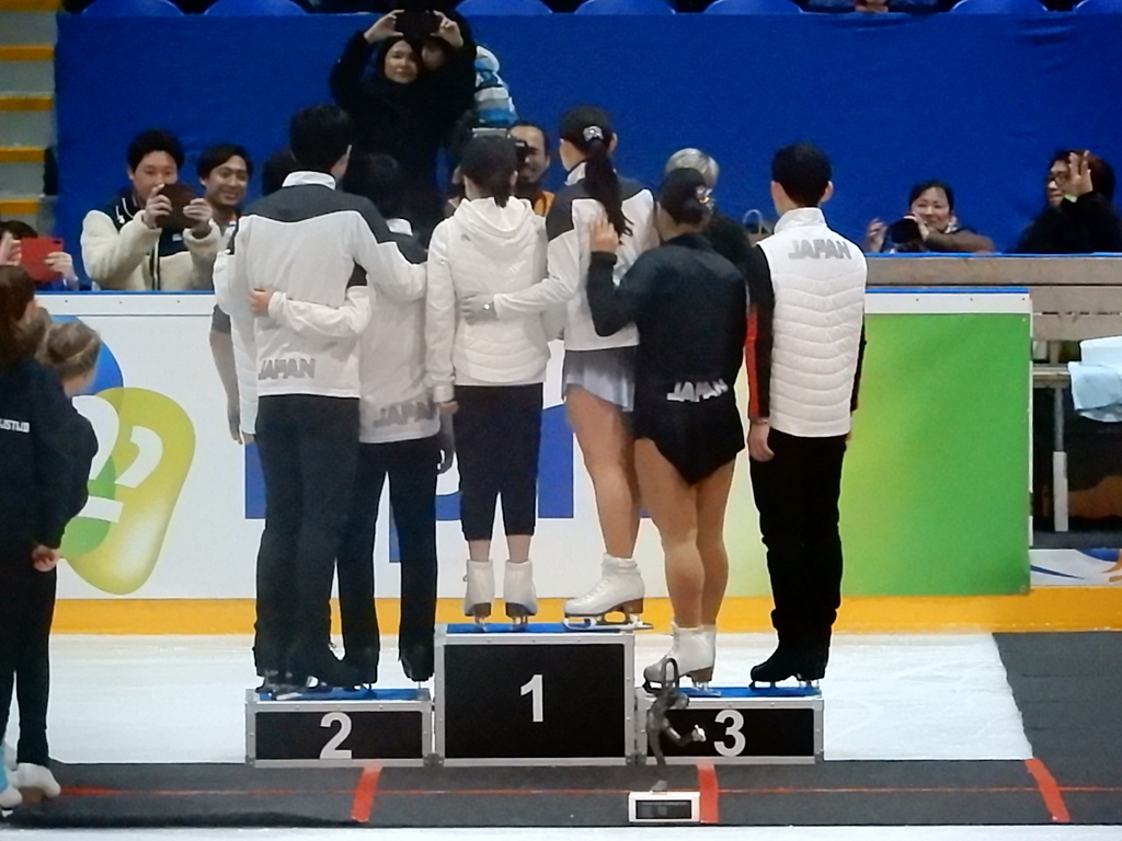 日本は国別で1位に表彰されました♬