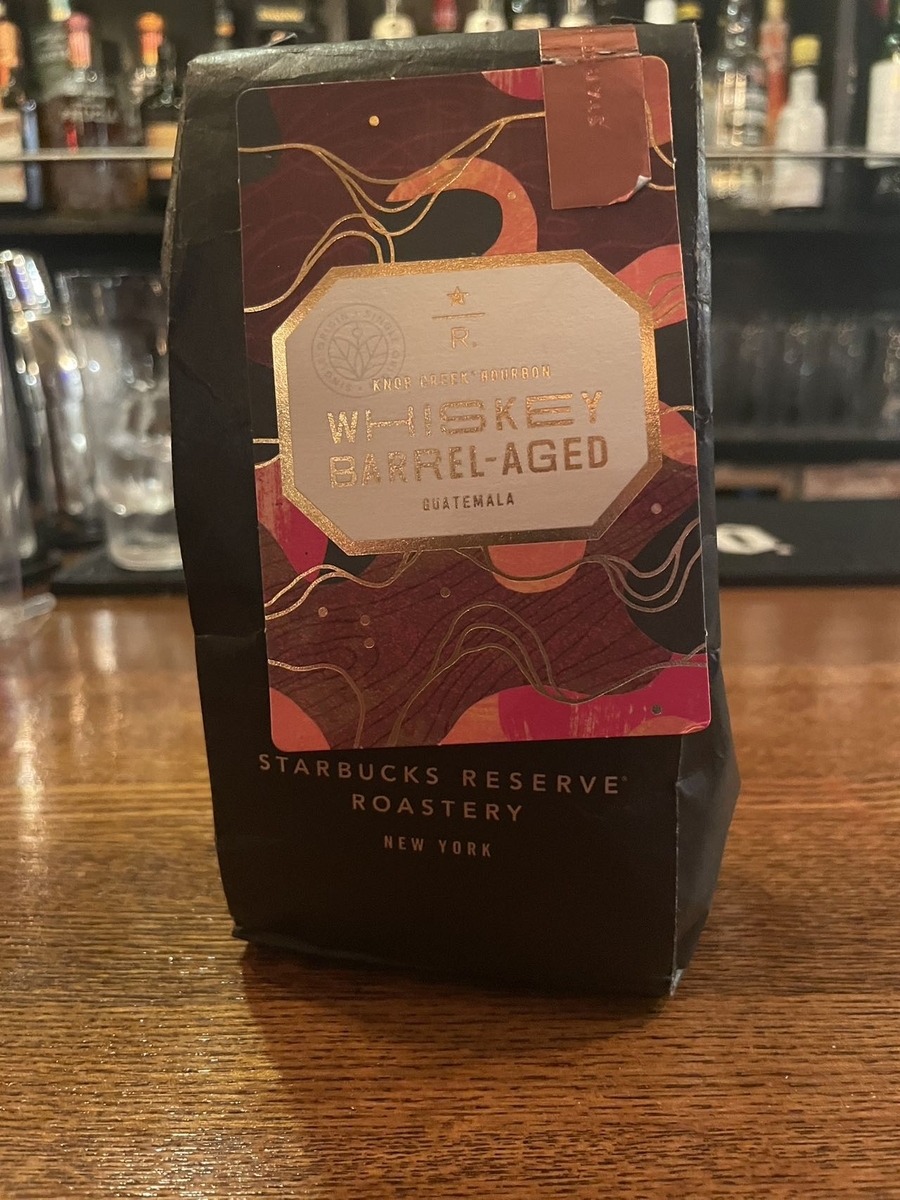 Starbucks - Starbucks Reserve スターバックス コーヒー豆 ウイスキー風味のコーヒー豆 - Miyuko log