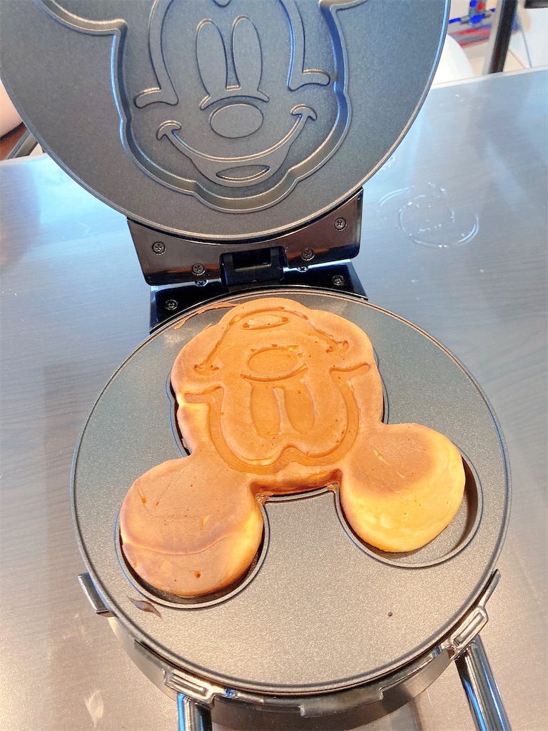 ミッキーワッフルメーカー みーゆま日記