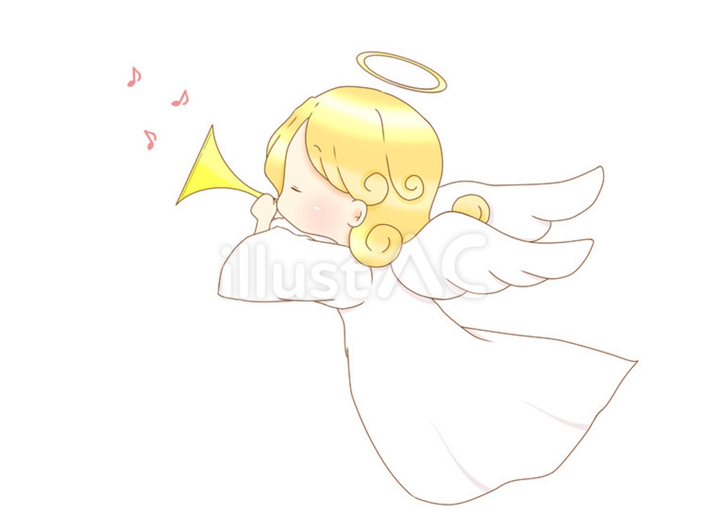 イラスト素材 天使のクリスマスイラスト みーゆま日記
