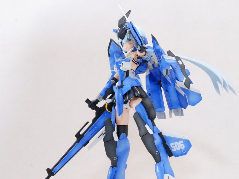 フレームアームズガール スティレット グラデーション塗装 - MIYUTOの