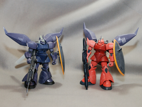 キマイラ隊のゲルググウェルテクスを並べてみた Miyutoのぷらも道 キマイラ隊のゲルググウェルテクスを並べてみた Miyutoのぷらも道