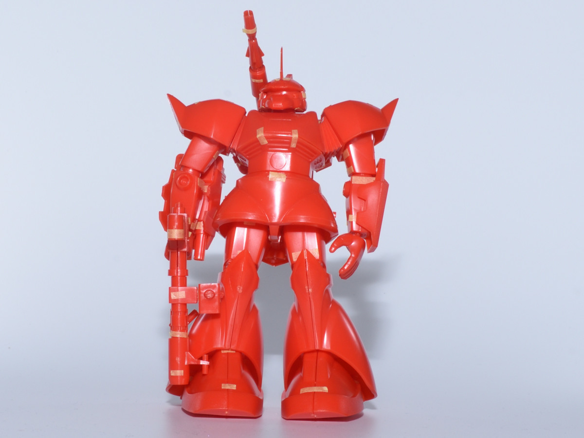 旧キット ジョニーライデン専用ゲルググを仮組してみました