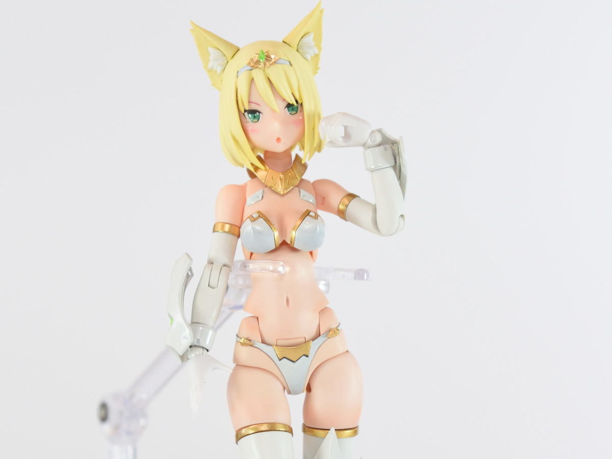 メガミデバイス改造パーツセット014の塗装、制作、完成記