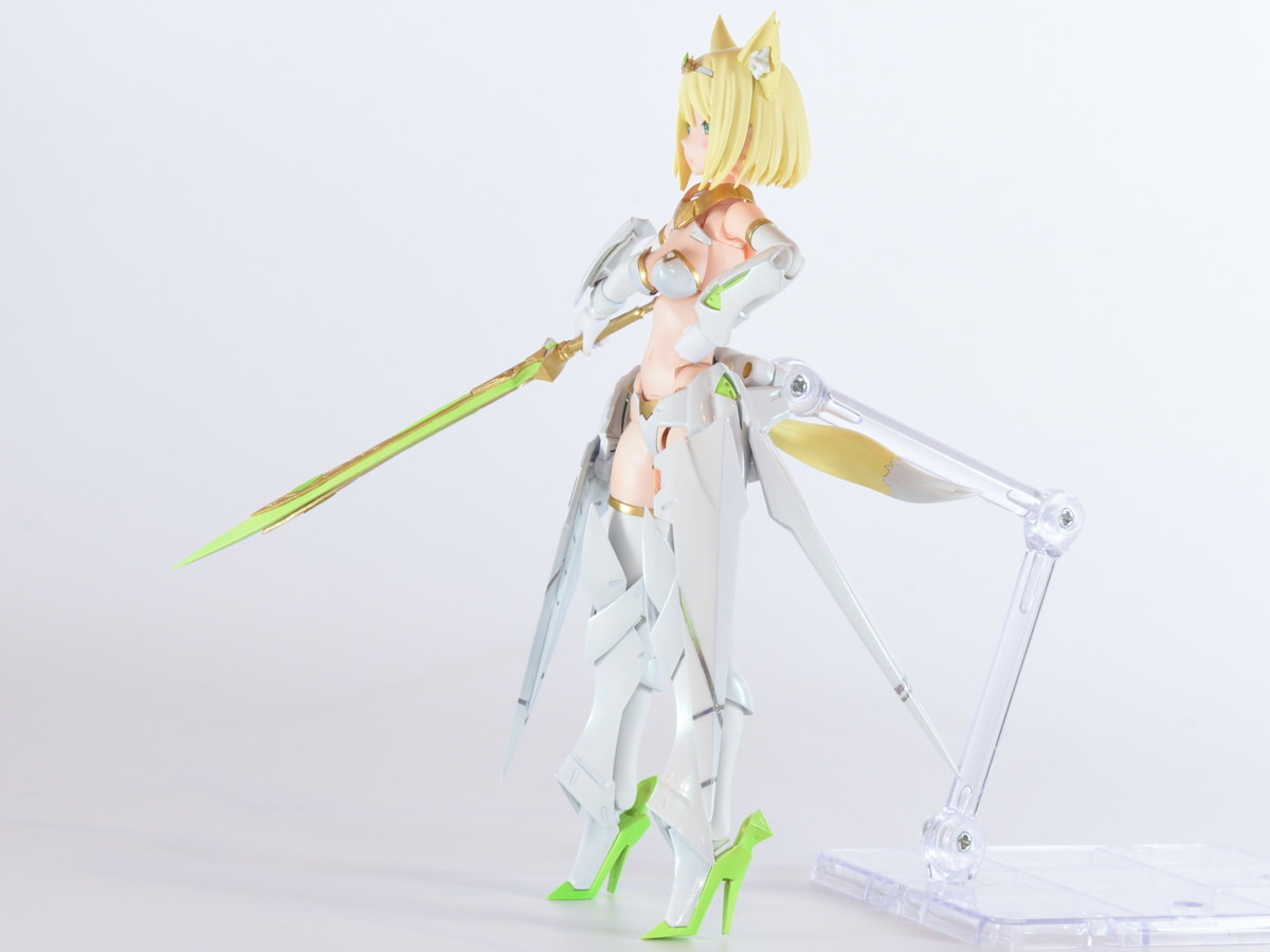 メガミデバイス改造パーツセット014の塗装、制作、完成記
