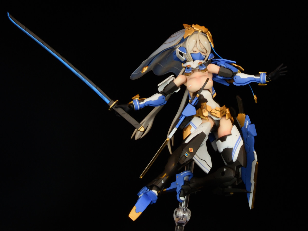 メガミデバイスの牛若丸を制作しました。 - MIYUTOのぷらも道