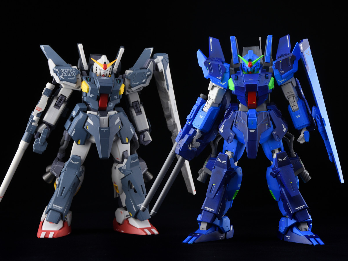 ヴァースキ専用フルアーマーガンダムマーク２比較