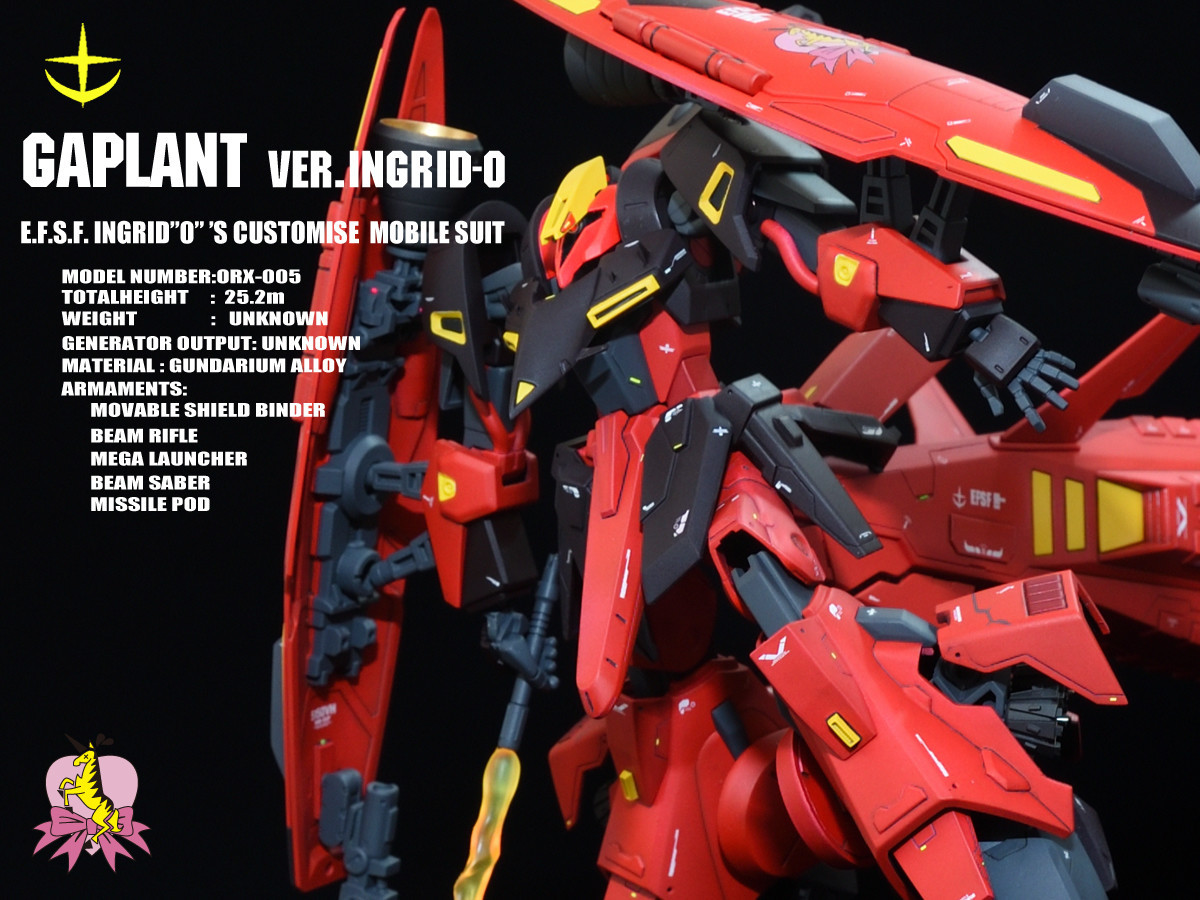 完全塗装完成品HG(ハイグレード) ORX-005ギャプラン ⚠️全塗装完成品