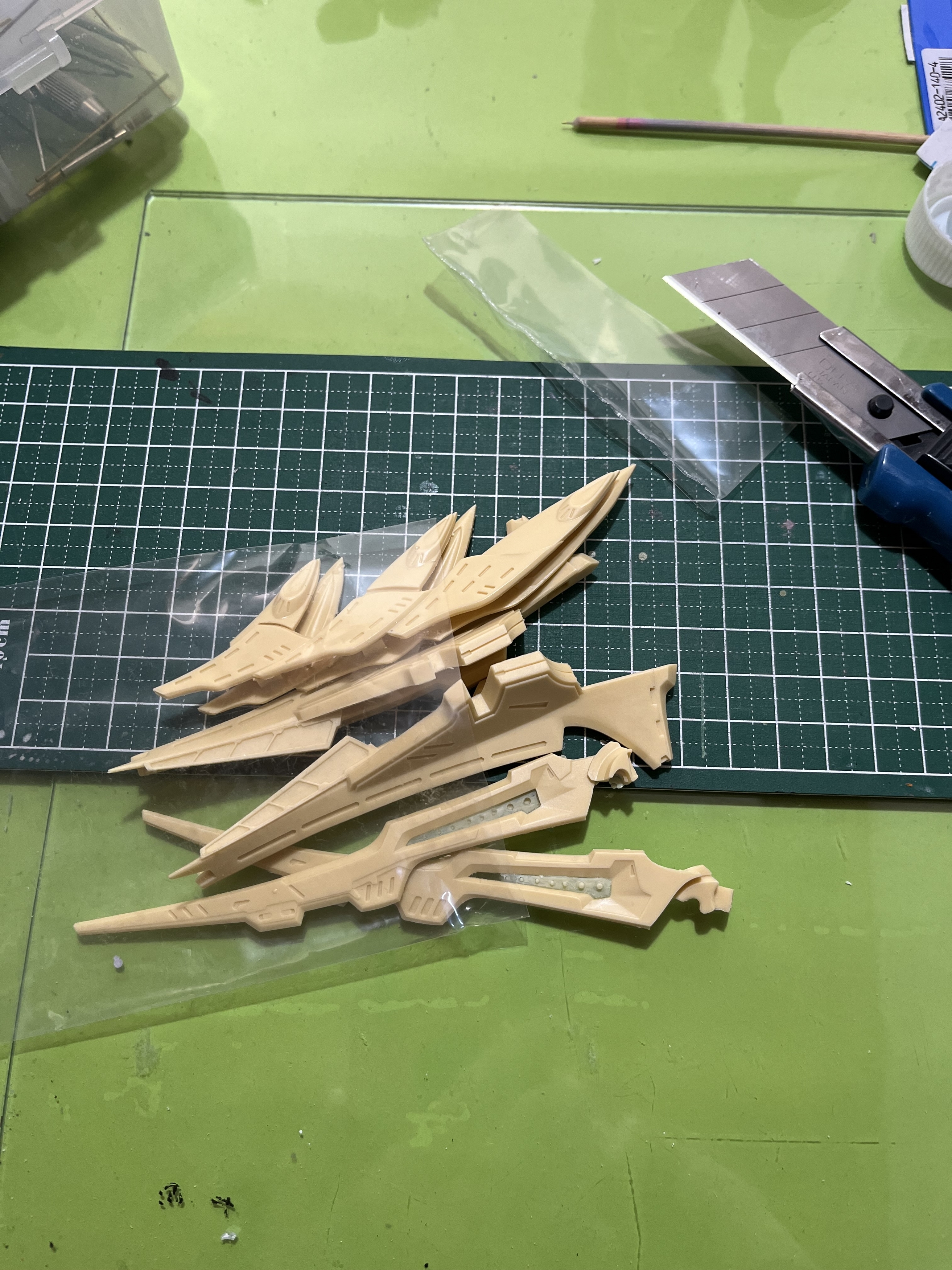 帝騎マグナパレス 脚部仮組 アワｰトレジャー - MIYUTOのぷらも道
