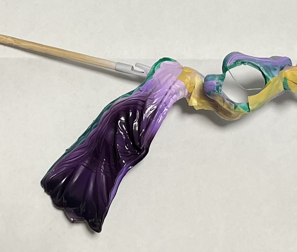 雷電将軍フィギュア製作 - MIYUTOのぷらも道